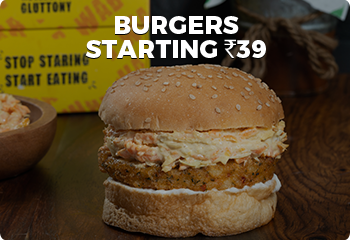 Burgers Starting at 39